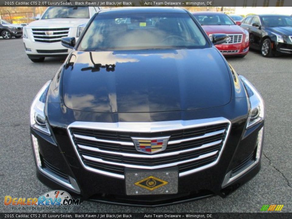 2015 Cadillac CTS 2.0T Luxury Sedan Black Raven / Jet Black/Jet Black Photo #2