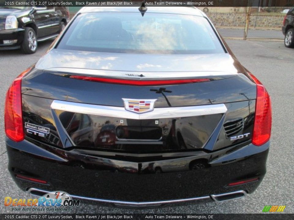 2015 Cadillac CTS 2.0T Luxury Sedan Black Raven / Jet Black/Jet Black Photo #5