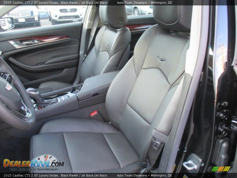 2015 Cadillac CTS 2.0T Luxury Sedan Black Raven / Jet Black/Jet Black Photo #8