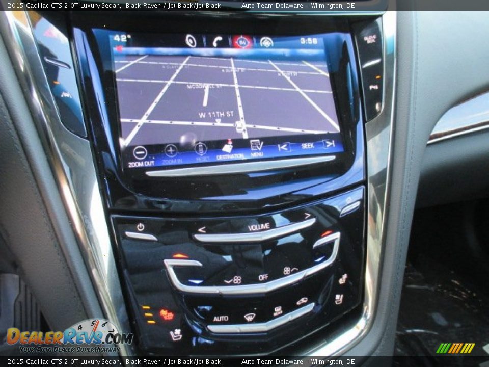 2015 Cadillac CTS 2.0T Luxury Sedan Black Raven / Jet Black/Jet Black Photo #11