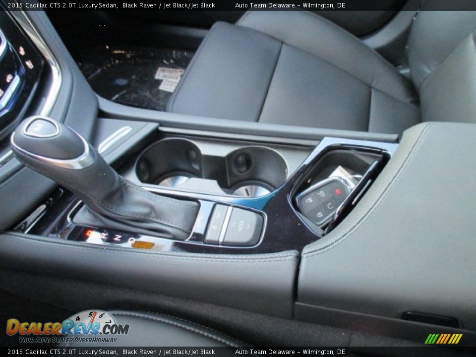 2015 Cadillac CTS 2.0T Luxury Sedan Black Raven / Jet Black/Jet Black Photo #12