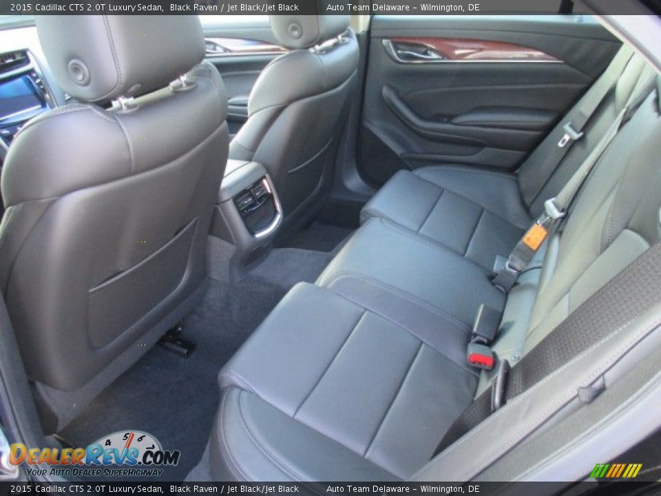 2015 Cadillac CTS 2.0T Luxury Sedan Black Raven / Jet Black/Jet Black Photo #15