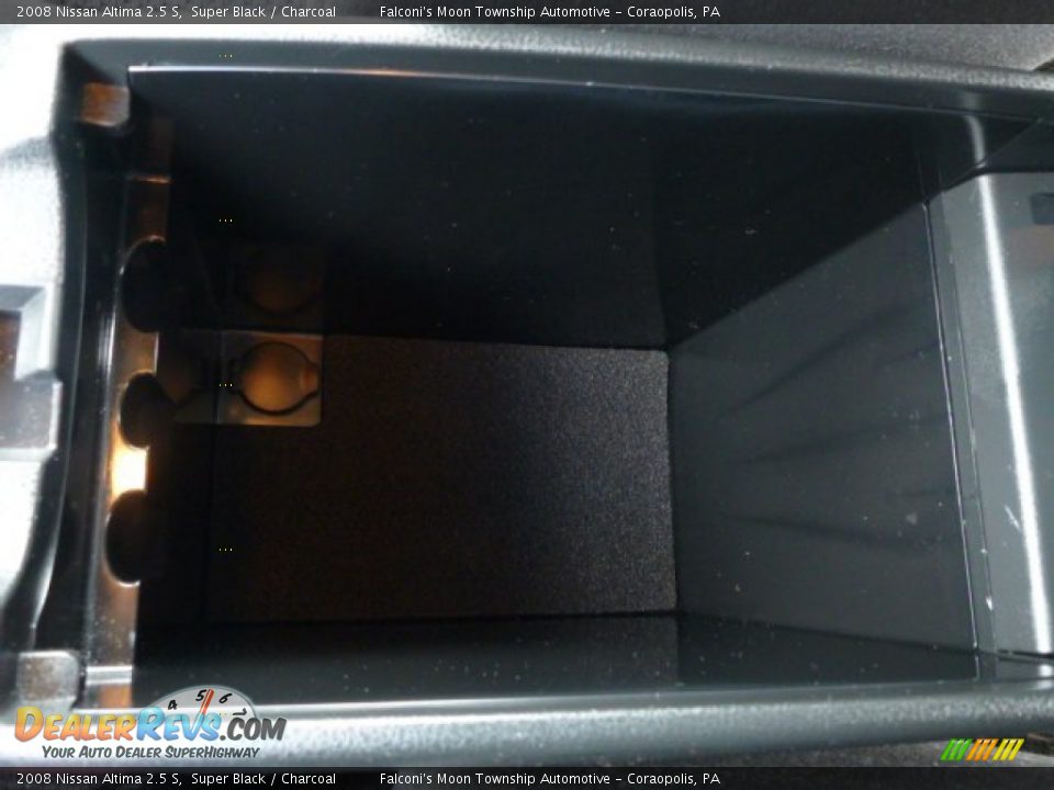2008 Nissan Altima 2.5 S Super Black / Charcoal Photo #21