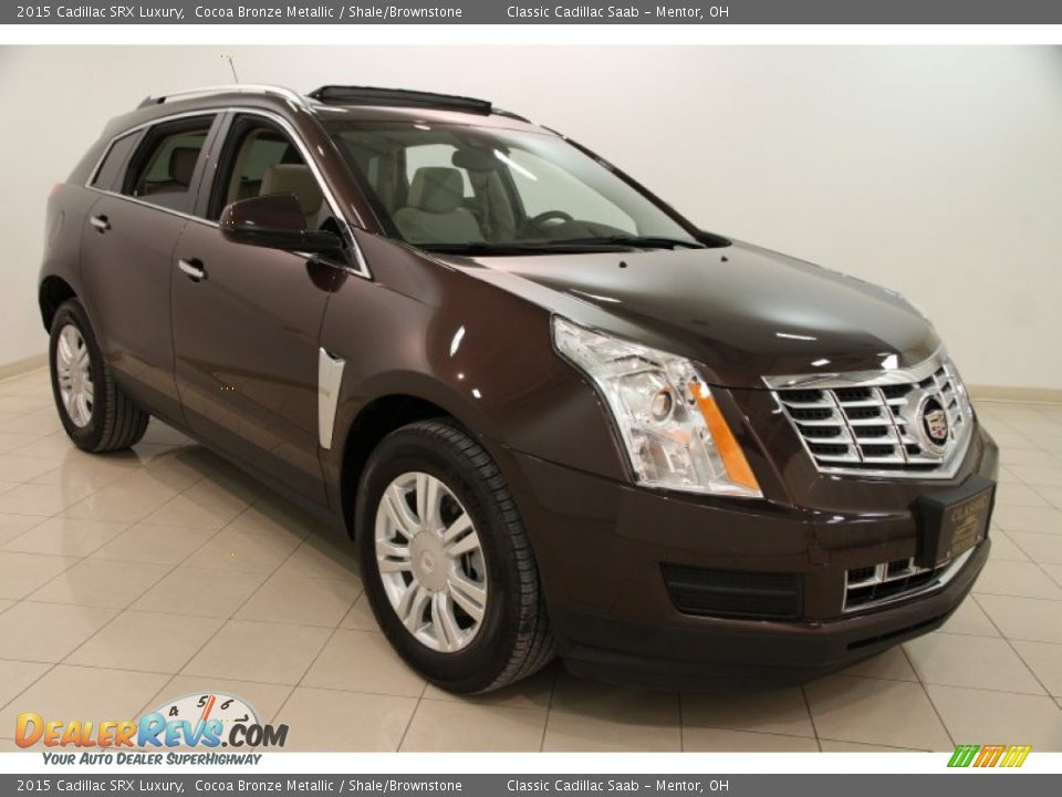 2015 Cadillac SRX Luxury Cocoa Bronze Metallic / Shale/Brownstone Photo #1
