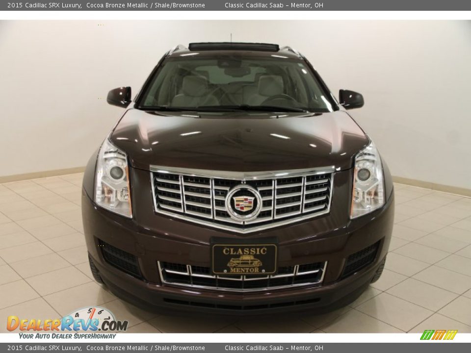 2015 Cadillac SRX Luxury Cocoa Bronze Metallic / Shale/Brownstone Photo #2
