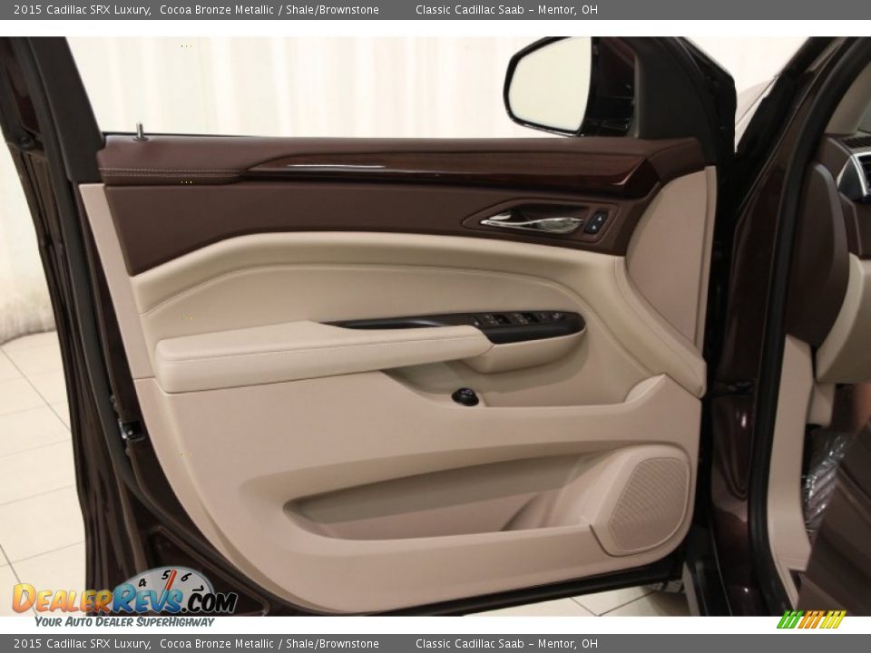 2015 Cadillac SRX Luxury Cocoa Bronze Metallic / Shale/Brownstone Photo #4