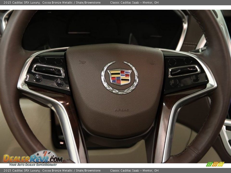 2015 Cadillac SRX Luxury Cocoa Bronze Metallic / Shale/Brownstone Photo #6