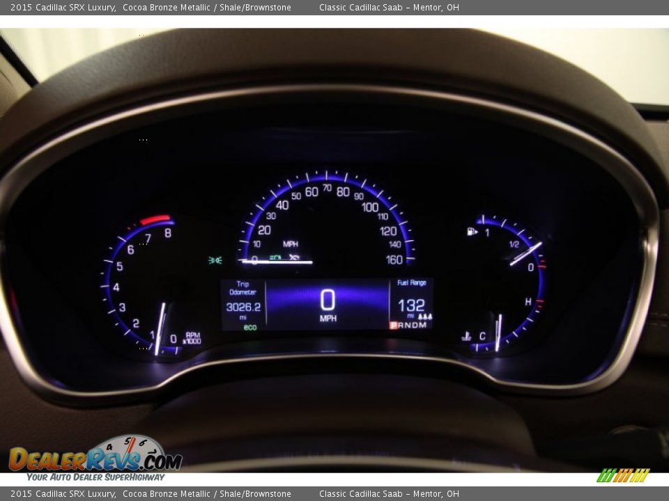 2015 Cadillac SRX Luxury Cocoa Bronze Metallic / Shale/Brownstone Photo #7