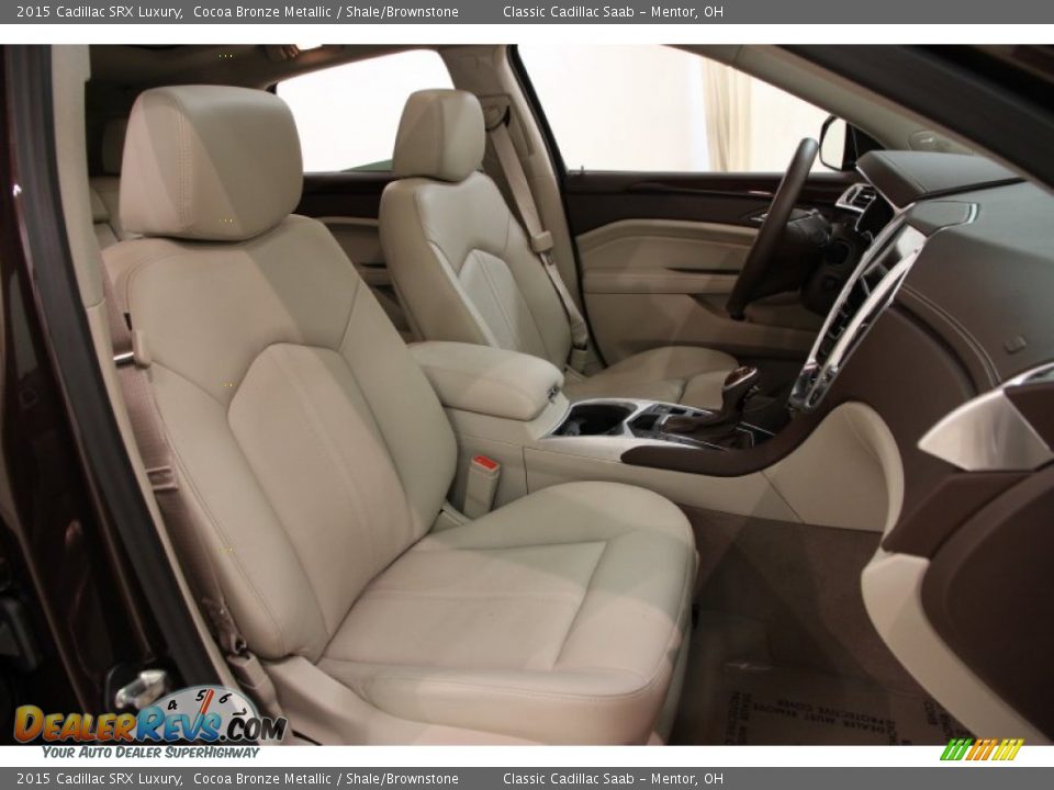 2015 Cadillac SRX Luxury Cocoa Bronze Metallic / Shale/Brownstone Photo #12