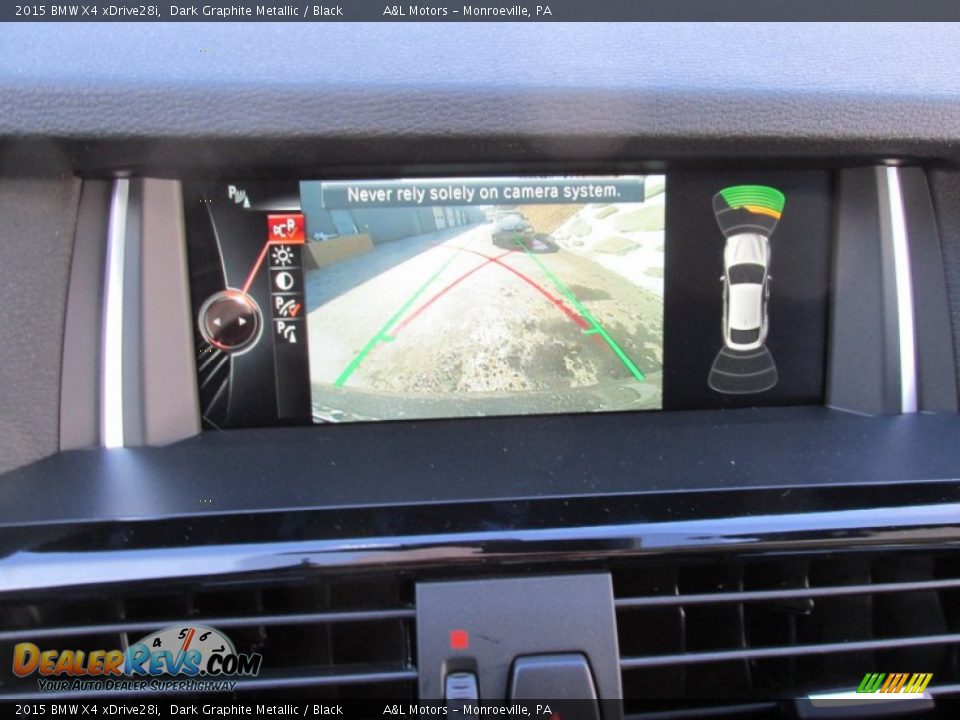 2015 BMW X4 xDrive28i Dark Graphite Metallic / Black Photo #17