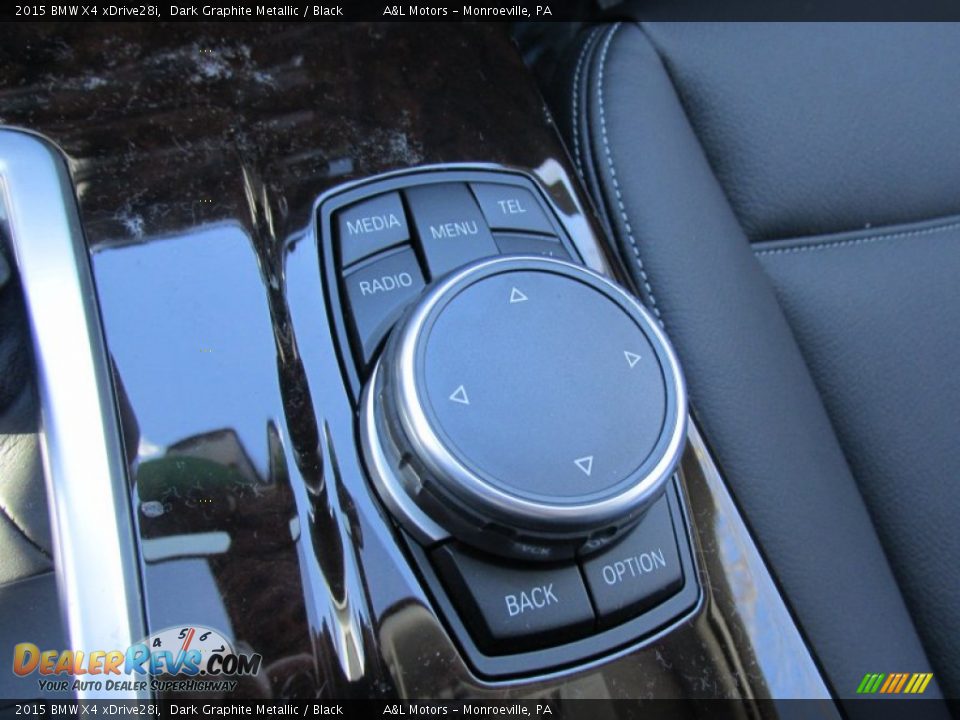 2015 BMW X4 xDrive28i Dark Graphite Metallic / Black Photo #18