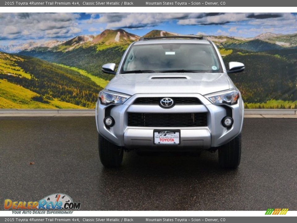 2015 Toyota 4Runner Trail Premium 4x4 Classic Silver Metallic / Black Photo #2