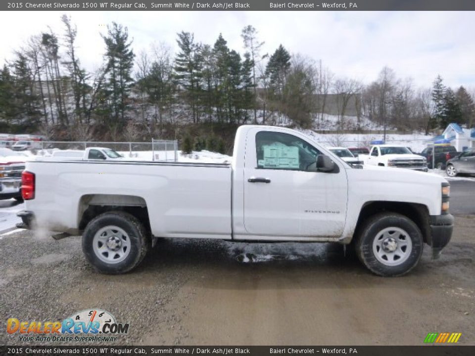 2015 Chevrolet Silverado 1500 WT Regular Cab Summit White / Dark Ash/Jet Black Photo #1