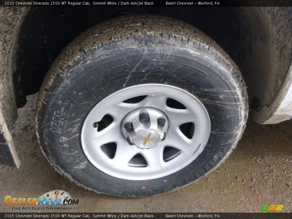 2015 Chevrolet Silverado 1500 WT Regular Cab Summit White / Dark Ash/Jet Black Photo #4