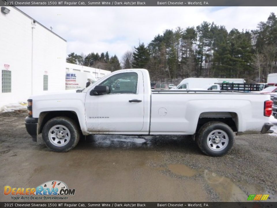 2015 Chevrolet Silverado 1500 WT Regular Cab Summit White / Dark Ash/Jet Black Photo #5