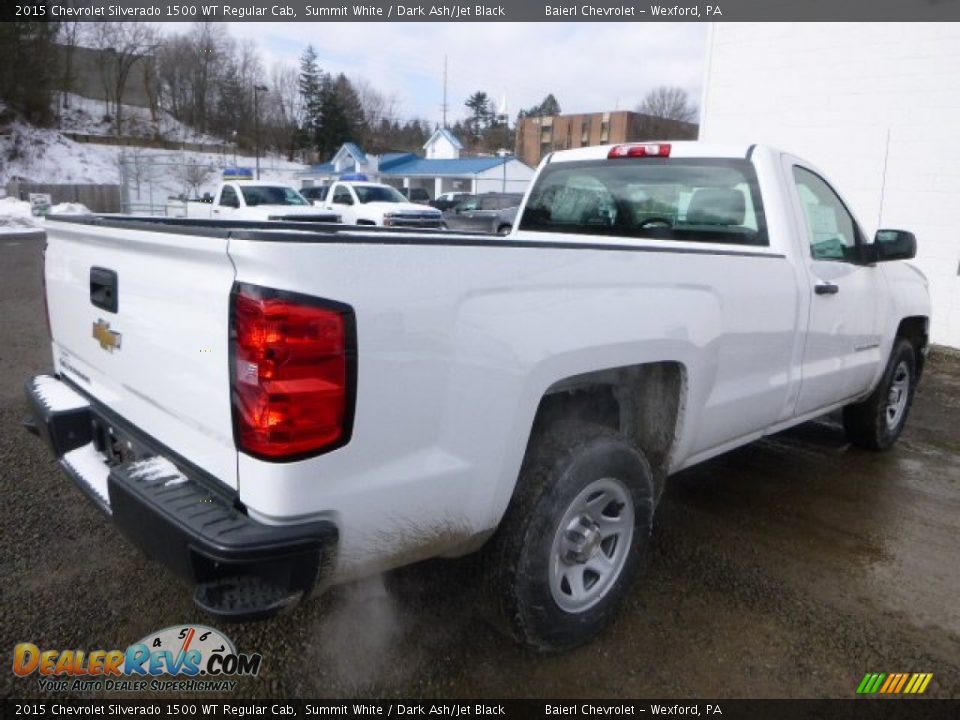 2015 Chevrolet Silverado 1500 WT Regular Cab Summit White / Dark Ash/Jet Black Photo #10