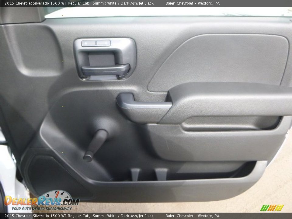 2015 Chevrolet Silverado 1500 WT Regular Cab Summit White / Dark Ash/Jet Black Photo #11