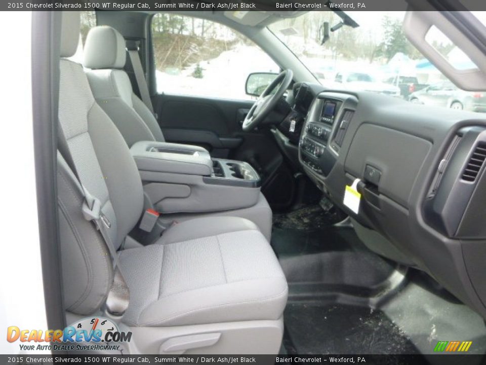 2015 Chevrolet Silverado 1500 WT Regular Cab Summit White / Dark Ash/Jet Black Photo #12