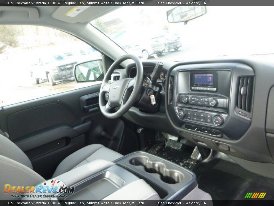 2015 Chevrolet Silverado 1500 WT Regular Cab Summit White / Dark Ash/Jet Black Photo #13