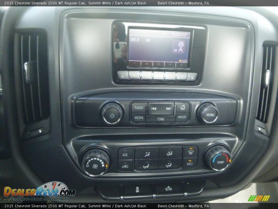 2015 Chevrolet Silverado 1500 WT Regular Cab Summit White / Dark Ash/Jet Black Photo #16