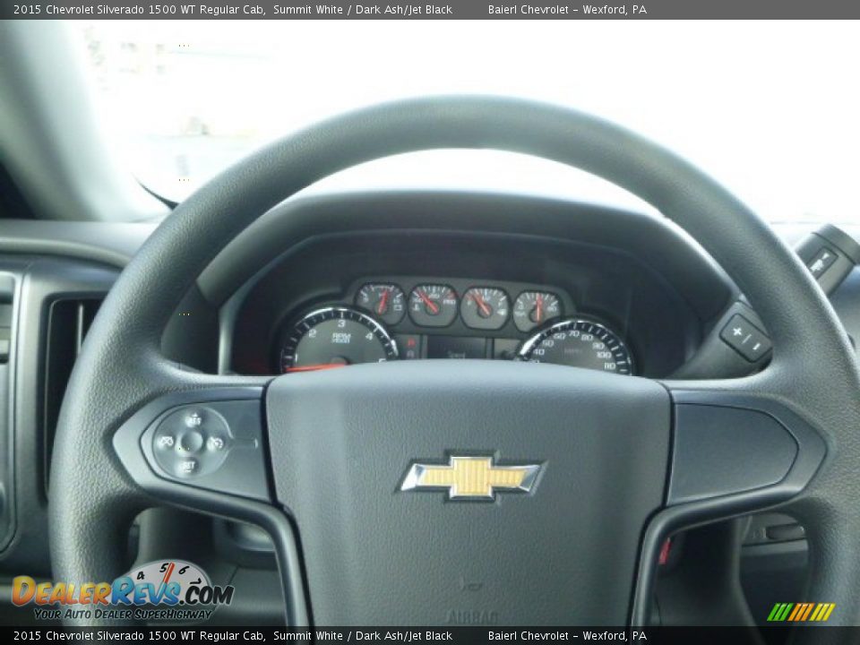 2015 Chevrolet Silverado 1500 WT Regular Cab Summit White / Dark Ash/Jet Black Photo #18