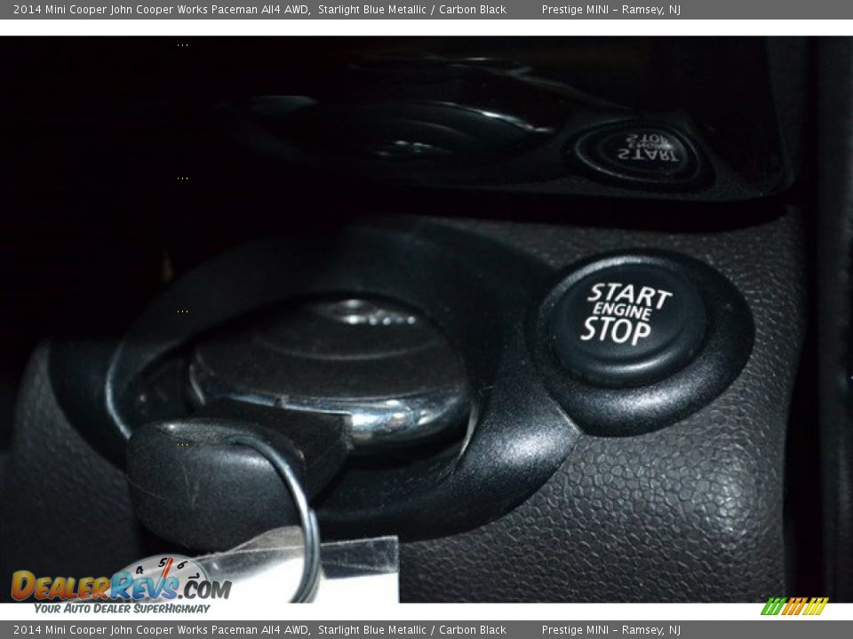 2014 Mini Cooper John Cooper Works Paceman All4 AWD Starlight Blue Metallic / Carbon Black Photo #18