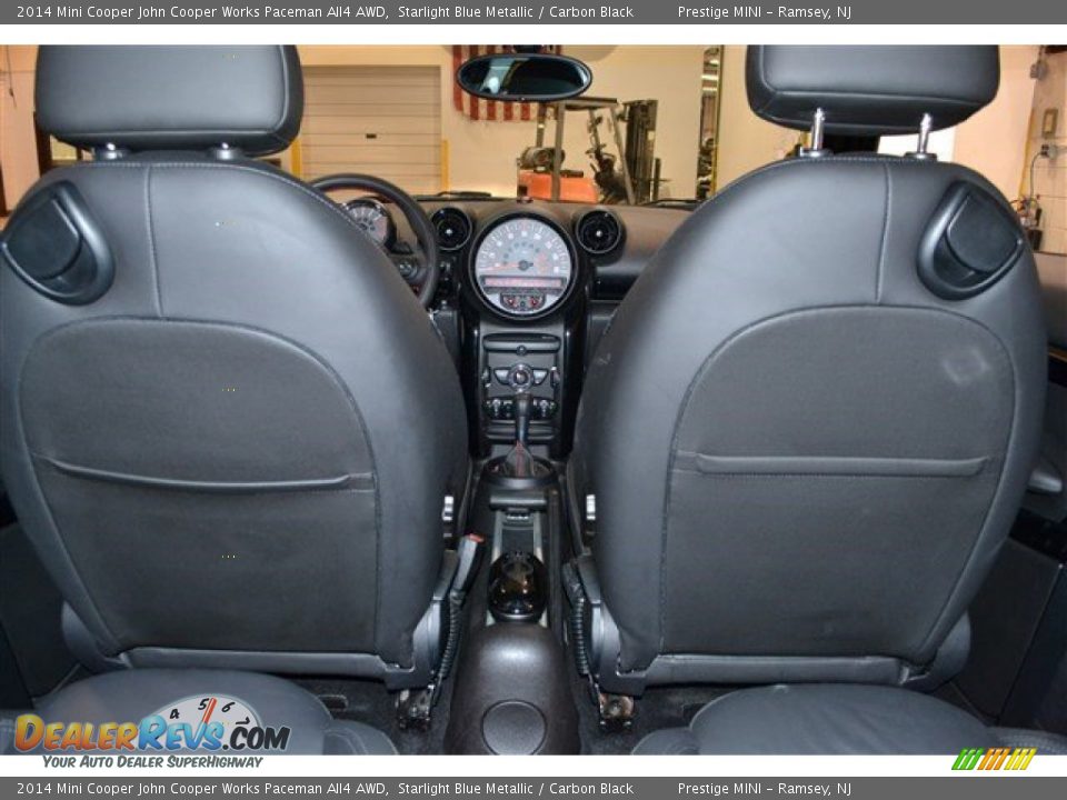 2014 Mini Cooper John Cooper Works Paceman All4 AWD Starlight Blue Metallic / Carbon Black Photo #26