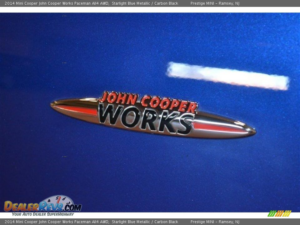2014 Mini Cooper John Cooper Works Paceman All4 AWD Starlight Blue Metallic / Carbon Black Photo #29
