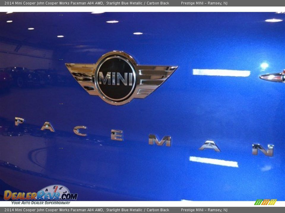 2014 Mini Cooper John Cooper Works Paceman All4 AWD Starlight Blue Metallic / Carbon Black Photo #30