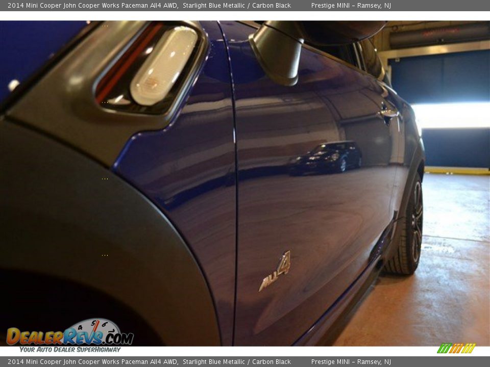 2014 Mini Cooper John Cooper Works Paceman All4 AWD Starlight Blue Metallic / Carbon Black Photo #33