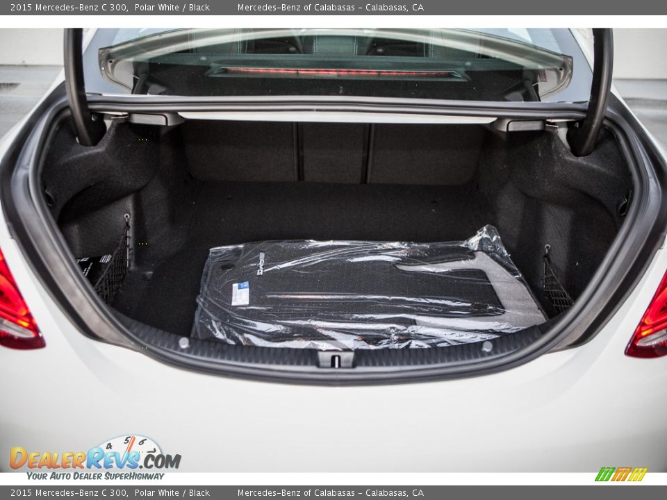 2015 Mercedes-Benz C 300 Polar White / Black Photo #4