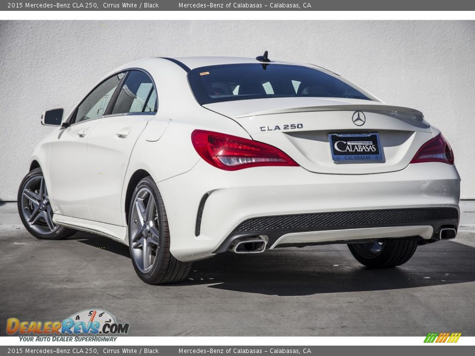 2015 Mercedes-Benz CLA 250 Cirrus White / Black Photo #2