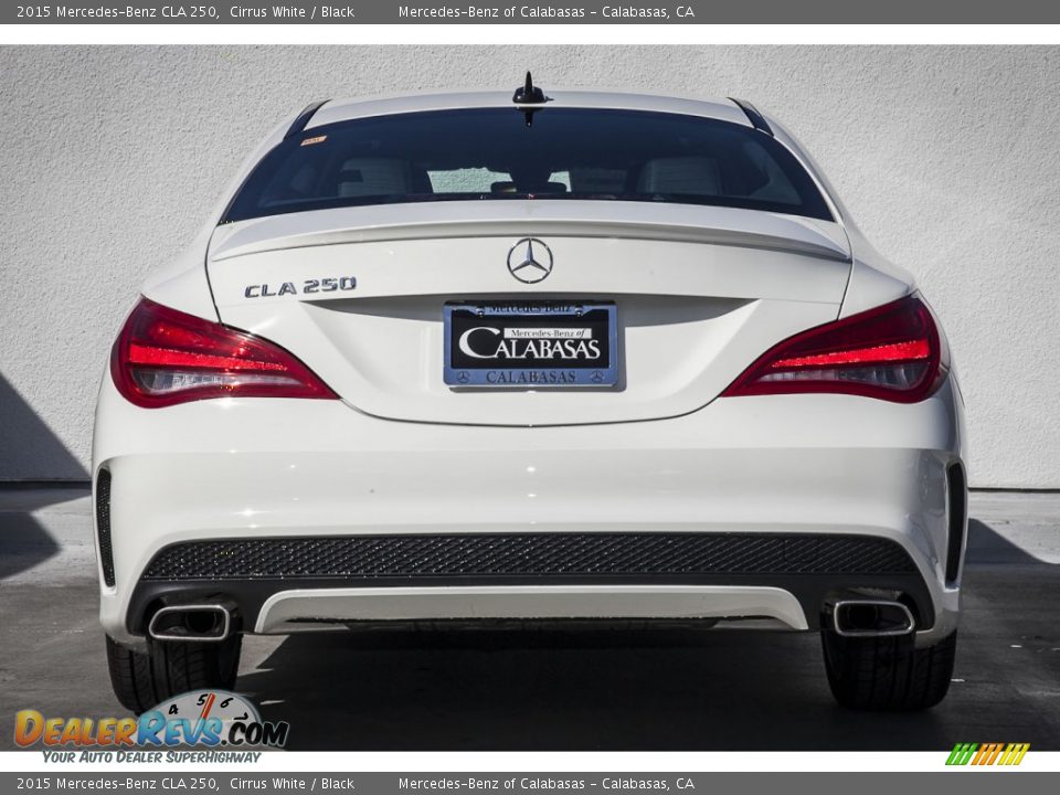 2015 Mercedes-Benz CLA 250 Cirrus White / Black Photo #3