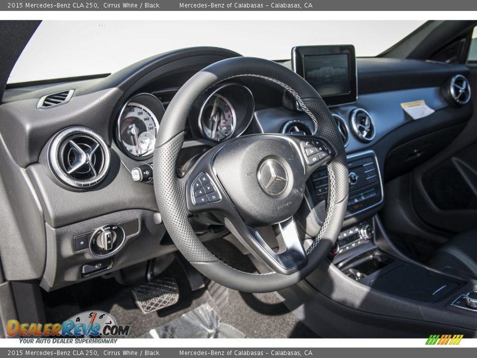 2015 Mercedes-Benz CLA 250 Cirrus White / Black Photo #5