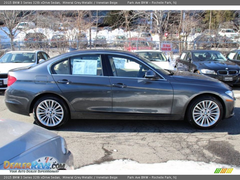 Mineral Grey Metallic 2015 BMW 3 Series 328i xDrive Sedan Photo #2