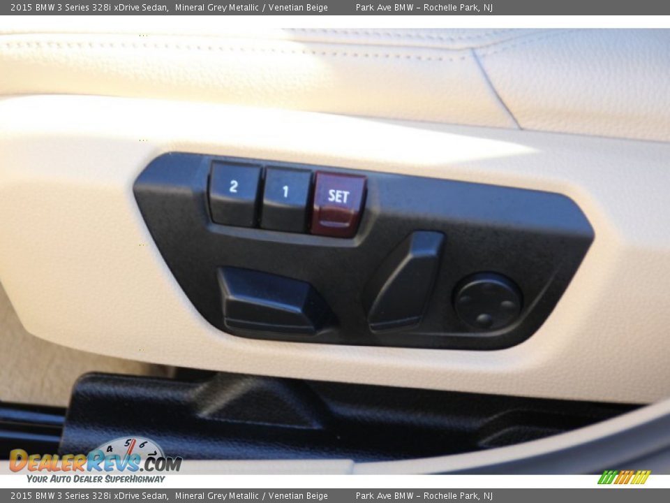 2015 BMW 3 Series 328i xDrive Sedan Mineral Grey Metallic / Venetian Beige Photo #13