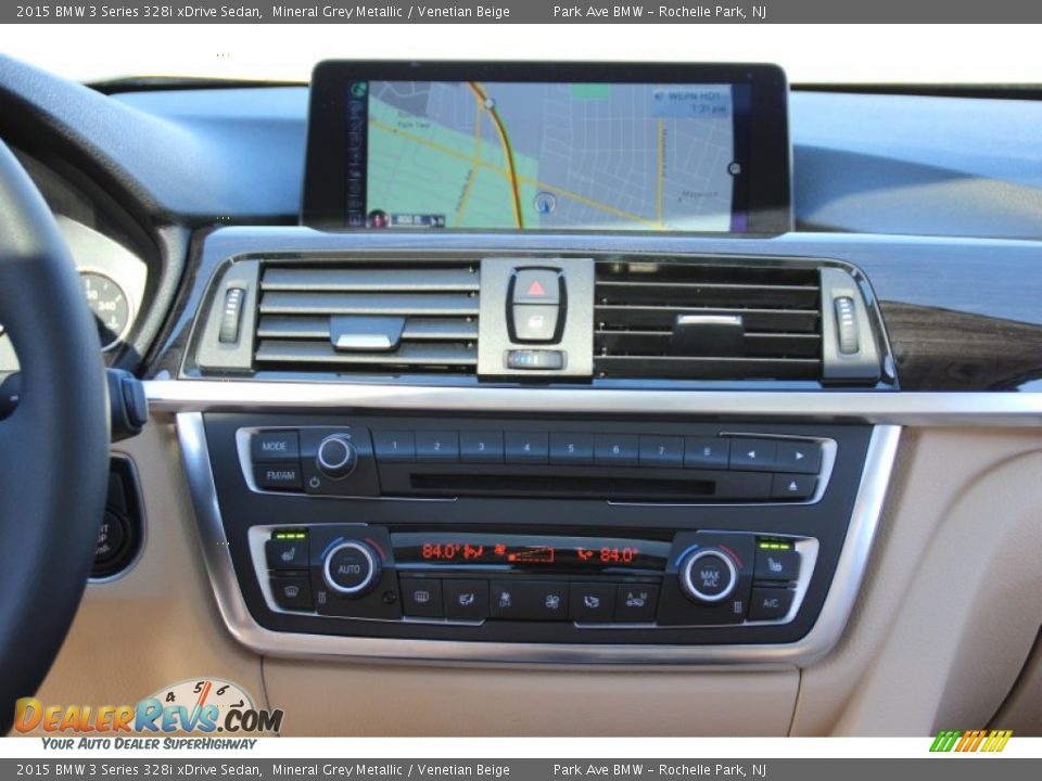 2015 BMW 3 Series 328i xDrive Sedan Mineral Grey Metallic / Venetian Beige Photo #17