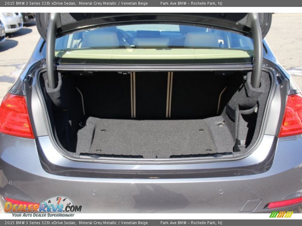 2015 BMW 3 Series 328i xDrive Sedan Mineral Grey Metallic / Venetian Beige Photo #23