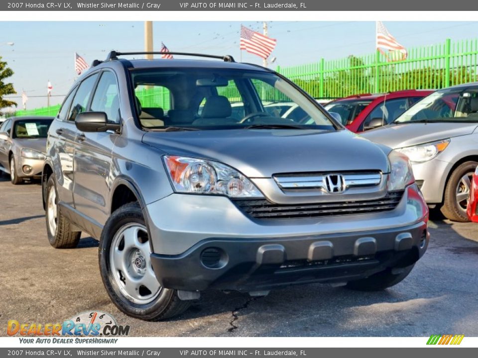 2007 Honda CR-V LX Whistler Silver Metallic / Gray Photo #1