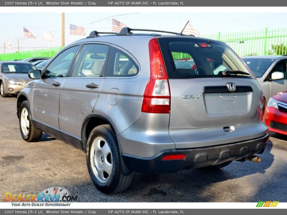 2007 Honda CR-V LX Whistler Silver Metallic / Gray Photo #2