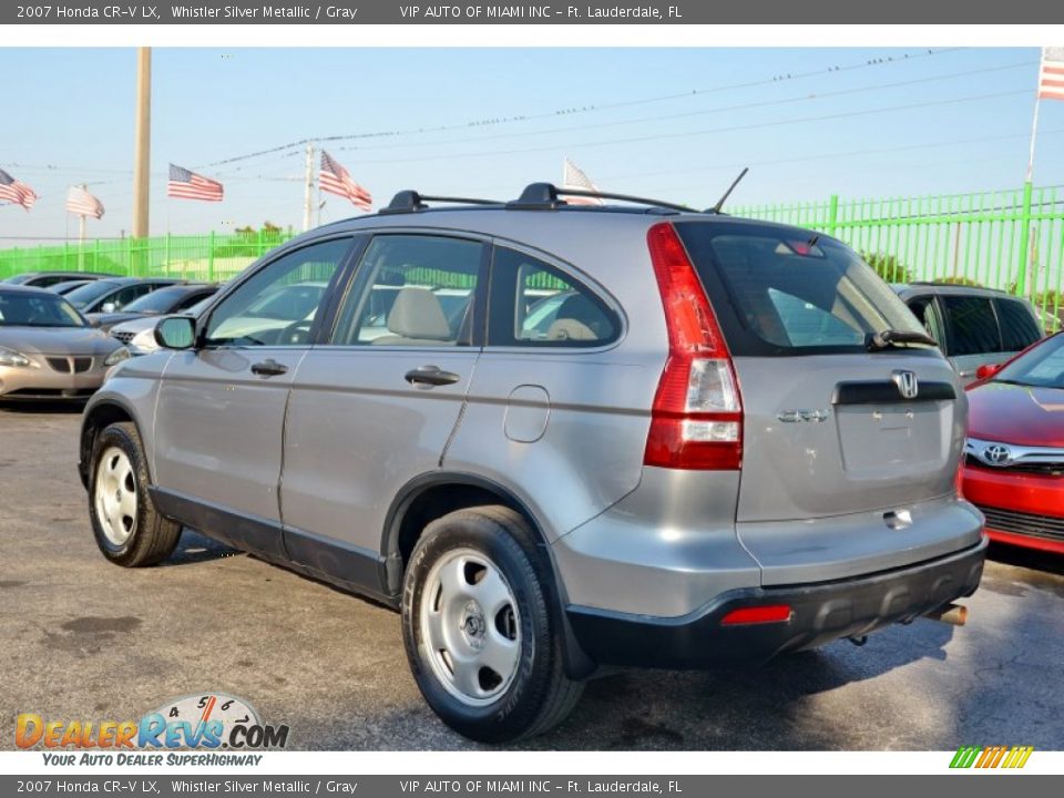 2007 Honda CR-V LX Whistler Silver Metallic / Gray Photo #4