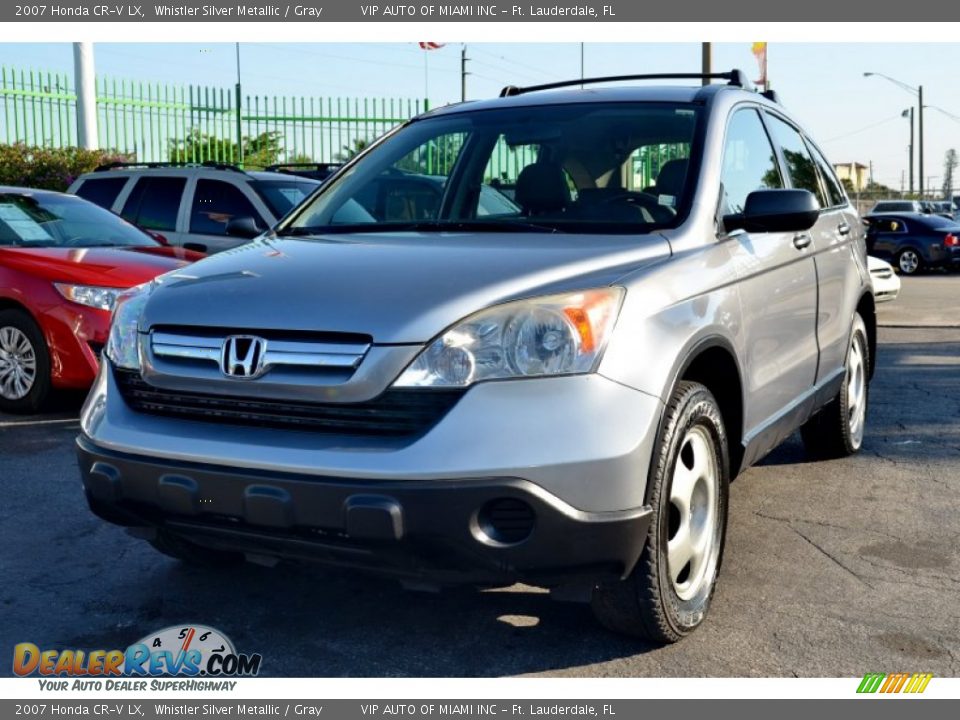 2007 Honda CR-V LX Whistler Silver Metallic / Gray Photo #5