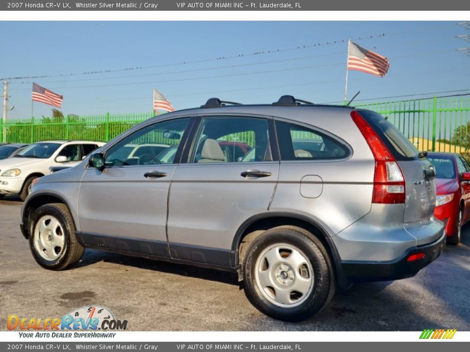2007 Honda CR-V LX Whistler Silver Metallic / Gray Photo #6
