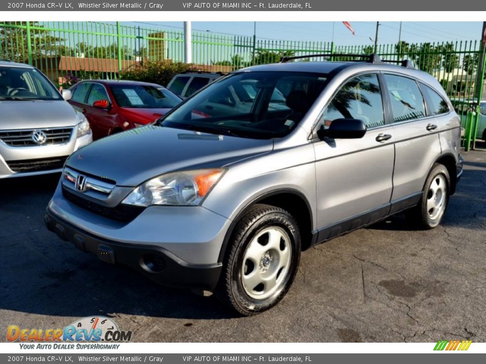 2007 Honda CR-V LX Whistler Silver Metallic / Gray Photo #7
