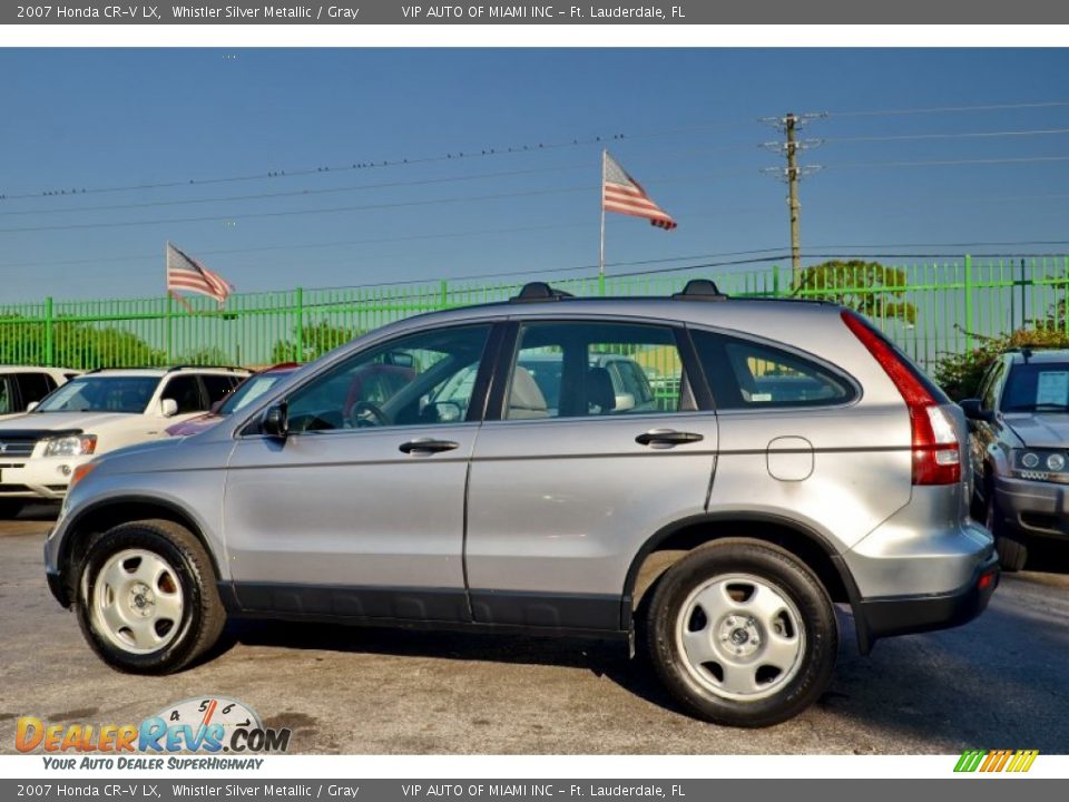 2007 Honda CR-V LX Whistler Silver Metallic / Gray Photo #8