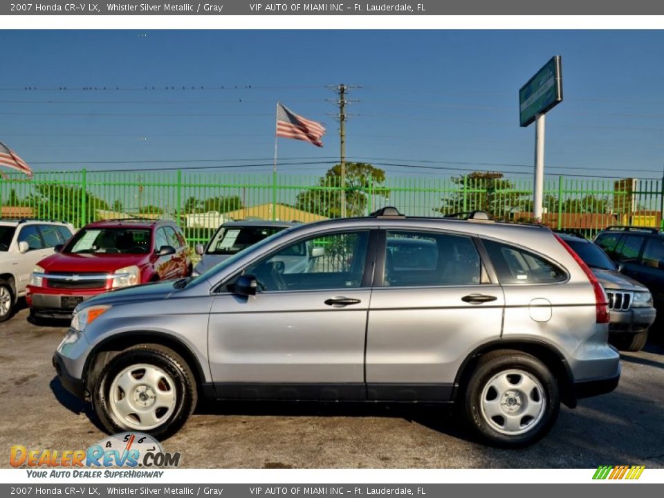 2007 Honda CR-V LX Whistler Silver Metallic / Gray Photo #9