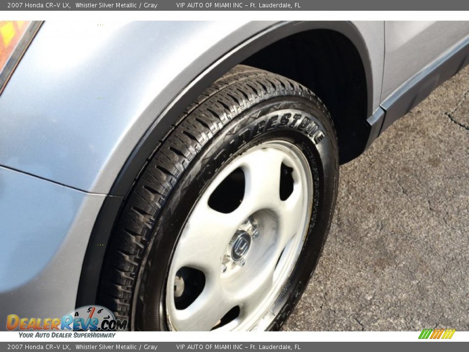 2007 Honda CR-V LX Whistler Silver Metallic / Gray Photo #13