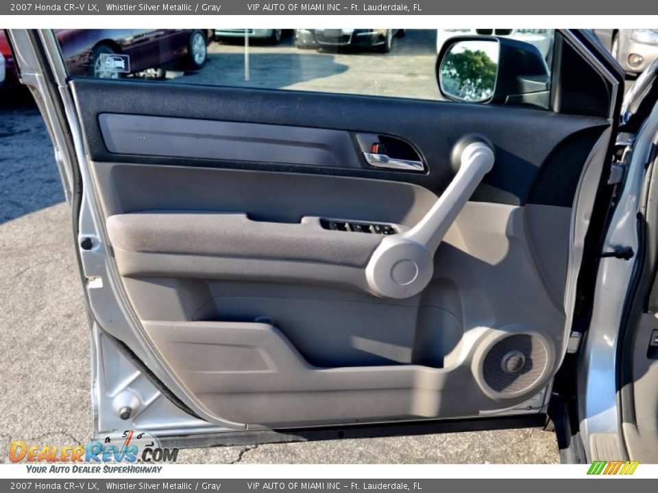 2007 Honda CR-V LX Whistler Silver Metallic / Gray Photo #14