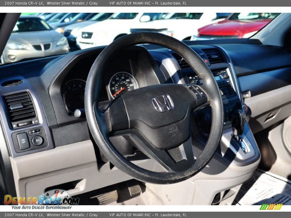 2007 Honda CR-V LX Whistler Silver Metallic / Gray Photo #18