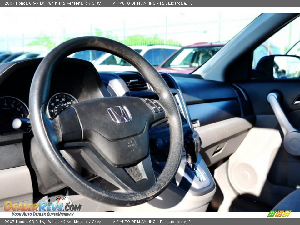 2007 Honda CR-V LX Whistler Silver Metallic / Gray Photo #19